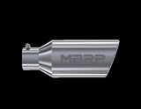 MBRP exhaust tip T304 stainless steel black coated carbon fiber tip T5126