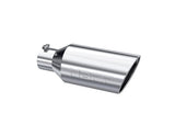 MBRP exhaust tip T304 stainless steel black coated carbon fiber tip T5126