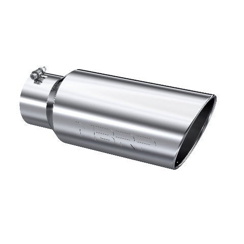 MBRP exhaust tip 5 inch T304 stainless steel black coated carbon fiber tip T5127