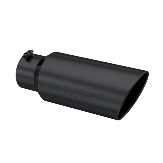 Tip; 7in. O.D.; Rolled End; 5in. inlet 18in. in length; Black Coated - T5127BLK
