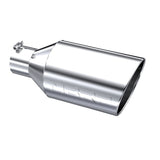 MBRP exhaust tip 4 inch T304 stainless steel black coated carbon fiber tip T5128