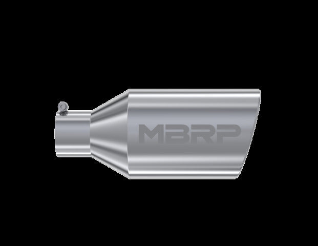 MBRP exhaust tip 4 inch T304 stainless steel black coated carbon fiber tip T5128