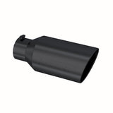 MBRP exhaust tip 5 inch T304 stainless steel black coated carbon fiber tip T5129BLK