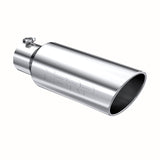 MBRP exhaust tip 4 inch T304 stainless steel black coated carbon fiber tip T5130