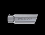 MBRP exhaust tip 4 inch T304 stainless steel black coated carbon fiber tip T5130