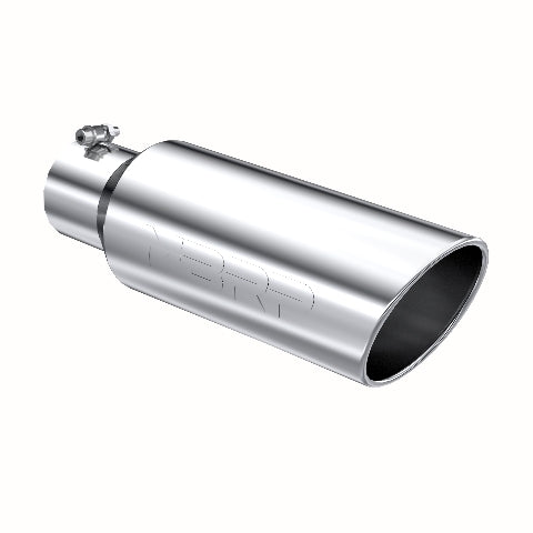 MBRP exhaust tip 4 inch T304 stainless steel black coated carbon fiber tip T5130