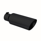 MBRP exhaust tip 4 inch T304 stainless steel black coated carbon fiber tip T5130BLK