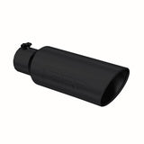 MBRP exhaust tip 4 inch T304 stainless steel black coated carbon fiber tip T5130BLK