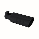 MBRP exhaust tip 4 inch T304 stainless steel black coated carbon fiber tip T5150BLK