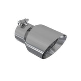 MBRP exhaust tip 4.5 inch T304 stainless steel black coated carbon fiber tip T5151