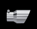 MBRP exhaust tip 4.5 inch T304 stainless steel black coated carbon fiber tip T5151