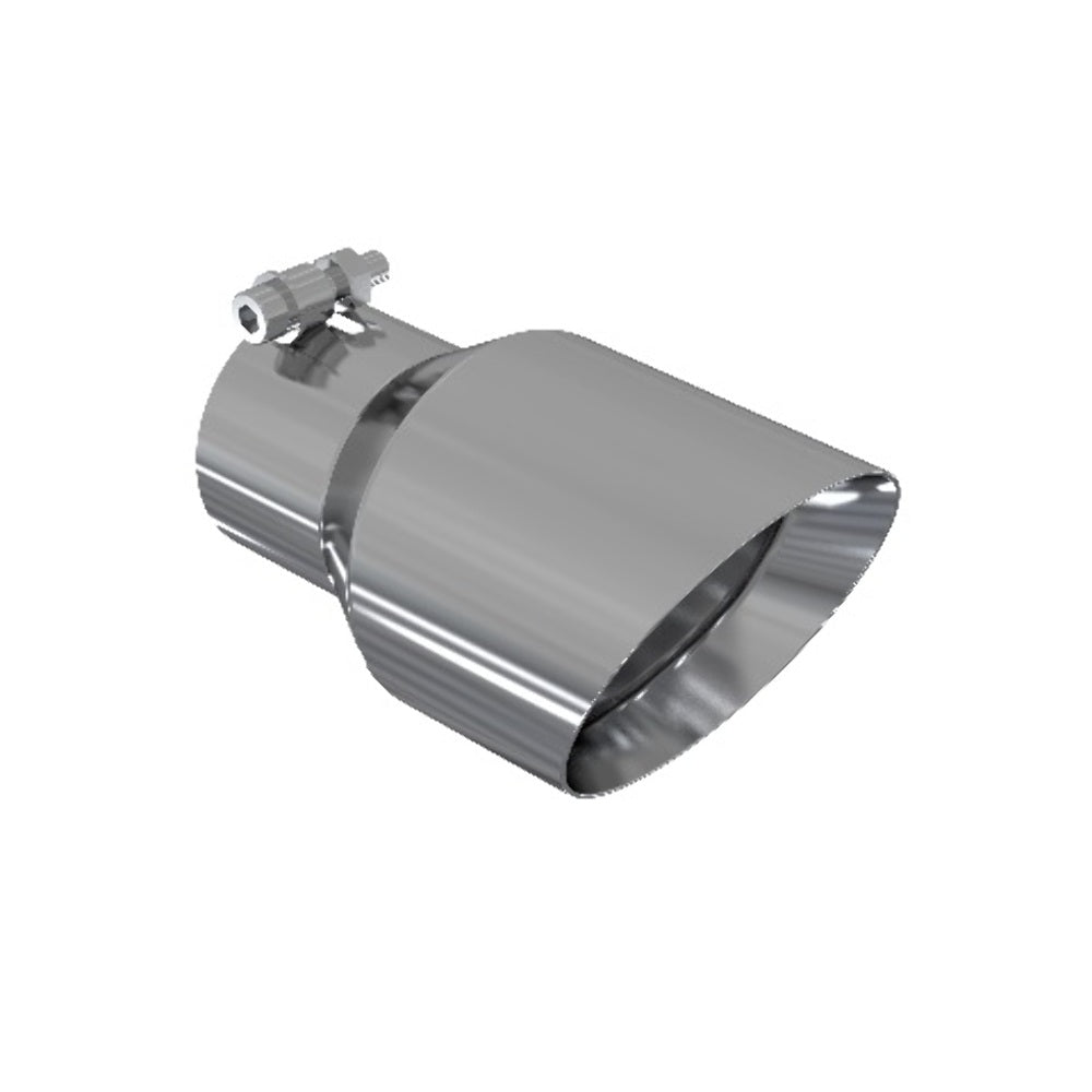 MBRP exhaust tip 4.5 inch T304 stainless steel black coated carbon fiber tip T5151