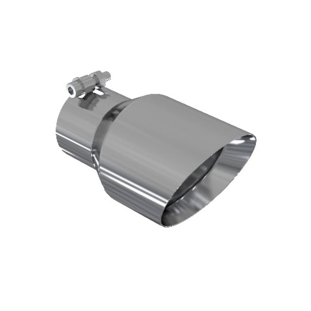 MBRP exhaust tip 4.5 inch T304 stainless steel black coated carbon fiber tip T5151