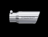 MBRP exhaust tip T304 stainless steel black coated carbon fiber tip T5155