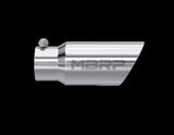 MBRP exhaust tip 4 inch T304 stainless steel black coated carbon fiber tip T5156