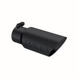 MBRP exhaust tip 4 inch T304 stainless steel black coated carbon fiber tip T5156BLK