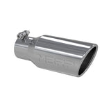 MBRP exhaust tip 4 inch T304 stainless steel black coated carbon fiber tip T5157