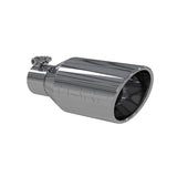MBRP exhaust tip T304 stainless steel black coated carbon fiber tip T5160