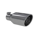MBRP exhaust tip T304 stainless steel black coated carbon fiber tip T5160