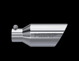 MBRP exhaust tip T304 stainless steel black coated carbon fiber tip T5161