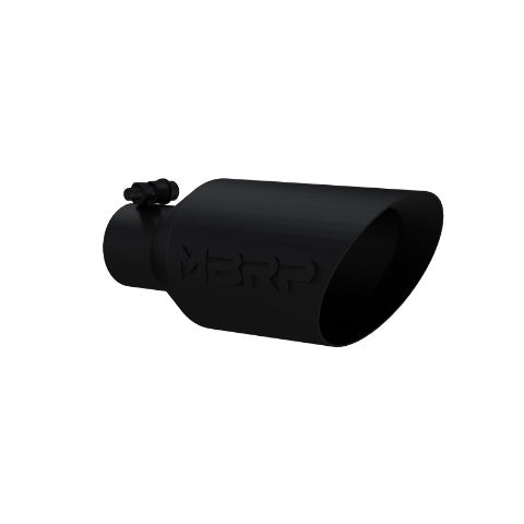 MBRP exhaust tip T304 stainless steel black coated carbon fiber tip T5161BLK