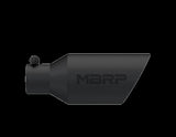 MBRP exhaust tip T304 stainless steel black coated carbon fiber tip T5161BLK
