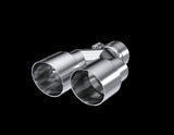 MBRP exhaust tip T304 stainless steel black coated carbon fiber tip T5170