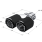 Exhaust Carbon Fiber Tip - T5170CF