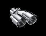 MBRP exhaust tip T304 stainless steel black coated carbon fiber tip T5171