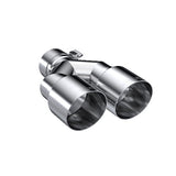 MBRP exhaust tip T304 stainless steel black coated carbon fiber tip T5171