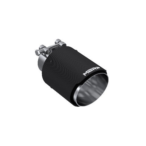 MBRP exhaust tip T304 stainless steel black coated carbon fiber tip T5176CF