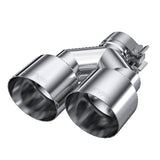 MBRP exhaust tip T304 stainless steel black coated carbon fiber tip T5177
