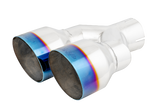 MBRP exhaust tip T304 stainless steel black coated carbon fiber tip T5177BE