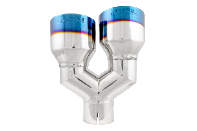 MBRP exhaust tip T304 stainless steel black coated carbon fiber tip T5177BE