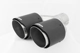 MBRP exhaust tip T304 stainless steel black coated carbon fiber tip T5177CF