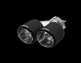 MBRP exhaust tip T304 stainless steel black coated carbon fiber tip T5177CF