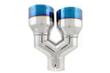 MBRP exhaust tip T304 stainless steel black coated carbon fiber tip T5178BE