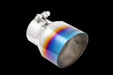 MBRP exhaust tip T304 stainless steel black coated carbon fiber tip T5180BE