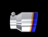 MBRP exhaust tip T304 stainless steel black coated carbon fiber tip T5180BE