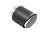 MBRP exhaust tip 4.5 inch T304 stainless steel black coated carbon fiber tip T5180CF