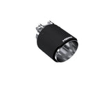 MBRP exhaust tip 4.5 inch T304 stainless steel black coated carbon fiber tip T5180CF