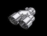 MBRP exhaust tip 4 inch T304 stainless steel black coated carbon fiber tip T5182
