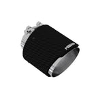MBRP exhaust tip 5 inch T304 stainless steel black coated carbon fiber tip T5184CF
