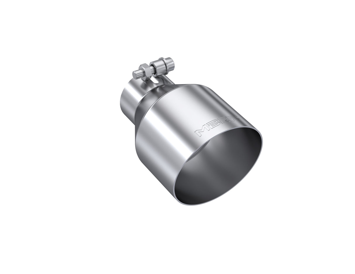 MBRP exhaust tip 4.5 inch T304 stainless steel black coated carbon fiber tip T5191