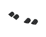 MBRP exhaust tip fits 2015-2024 Ford Mustang T304 stainless steel black coated carbon fiber tip T5198BLK