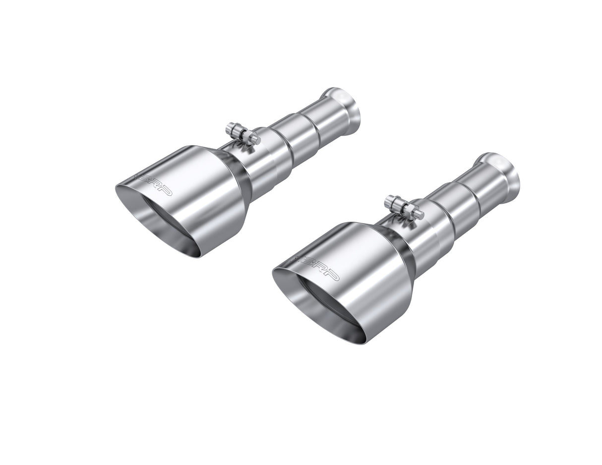 MBRP exhaust tip fits 2009-2010 Dodge Ram 1500 T304 stainless steel black coated carbon fiber tip T5200