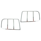 Tail Light Bezel ChromeFinish Aluminum fits FordMustang 05-09 Drake 5R3Z-13489-C muscle car polished