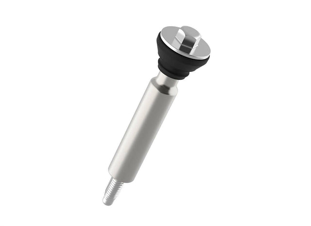 Hooker performance muffler polished aluminum single-561-133