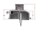 Hooker performance muffler finish-241-400