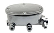 Tandem Oval Chrome Aluminum Master Cylinder (Disc/ Disc) 260-8559-CHROME Brakes MBM